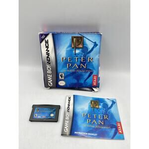 Peter Pan The Motion Picture Game Boy Advance GBA - Complete In Box